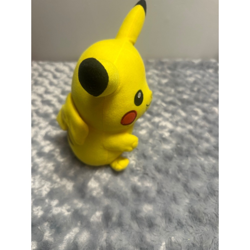 Pokemon Pikachu Plush Stuffed Animal Yellow 10 inch Toy Sitting Pose